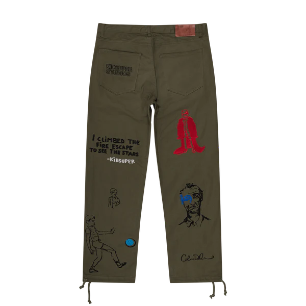 [Green/OLIVE] ARTWORK PANT
