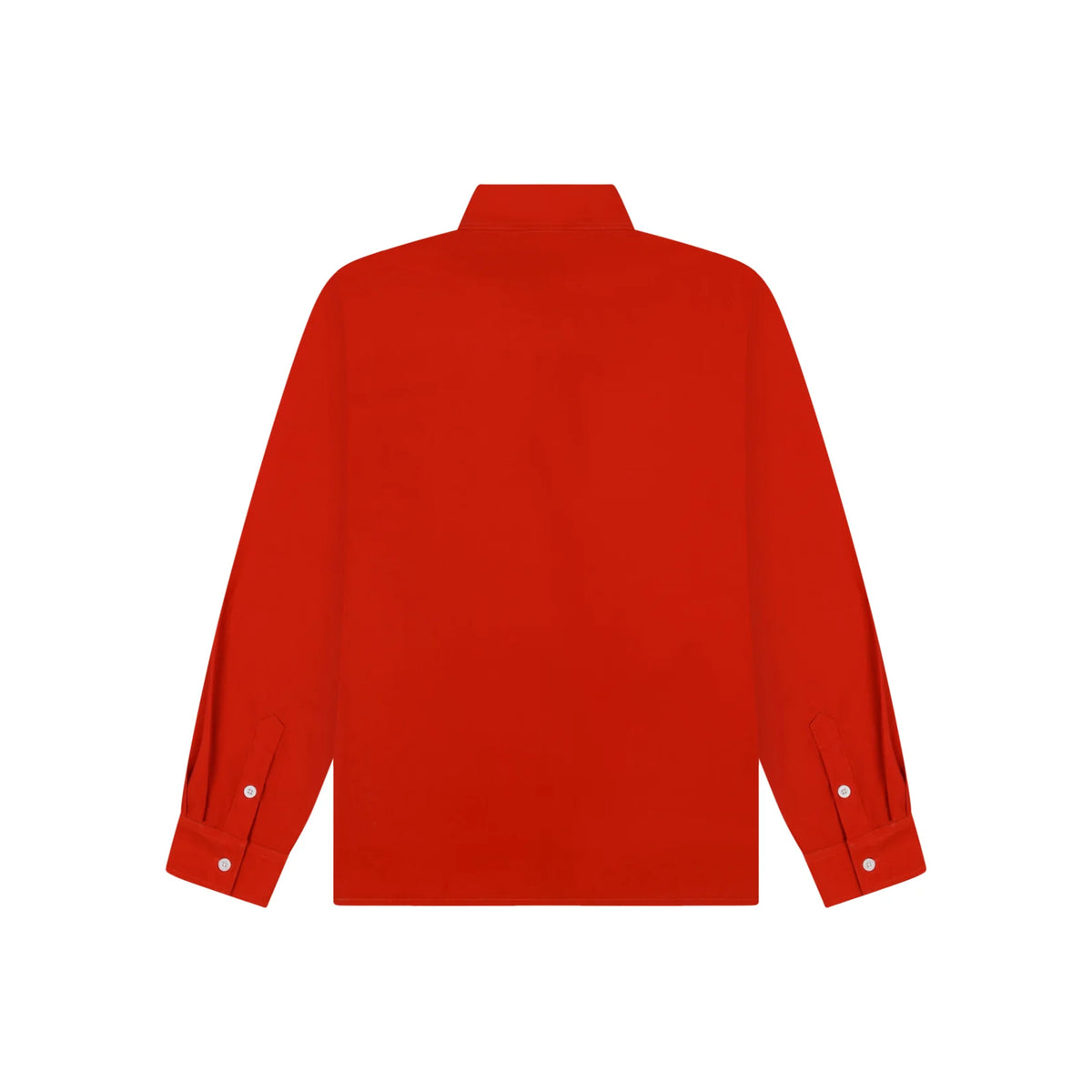 [RED] Girl Face Button Down SHIRT