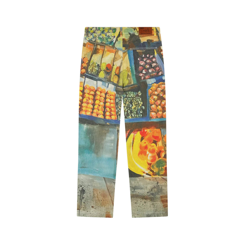 [Yellow-Multicolor] La Casa Full Print Cargo Pant