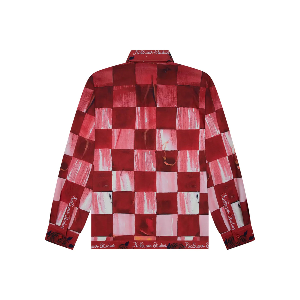 [RED] Strangers In the Night Button Down SHIRT