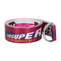 [Red-White] Kidsuper Brand Logo Belt