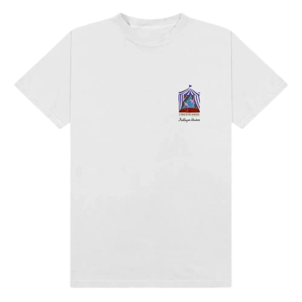 [WHITE] Cirque Du Soleil Flag Tee
