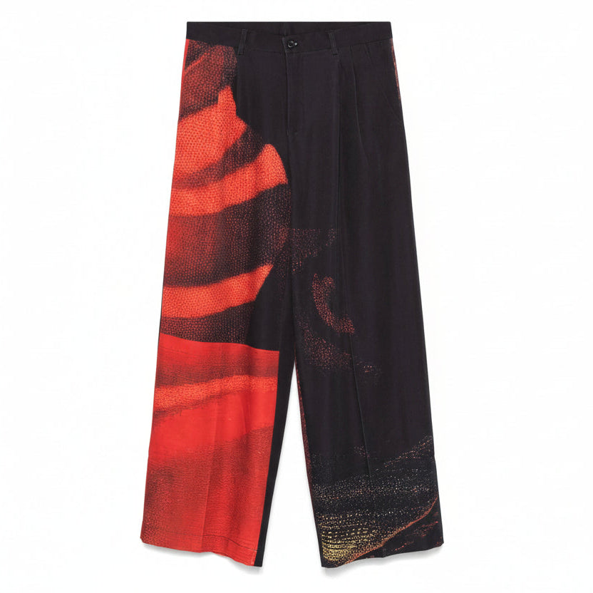 [RED-BLACK] Spiraling Man Suit Bottom