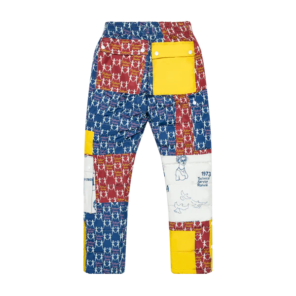[BLUE-RED-YELLOW Pocket] ADVENTURER SKI/SPACE SUIT BOTTOM