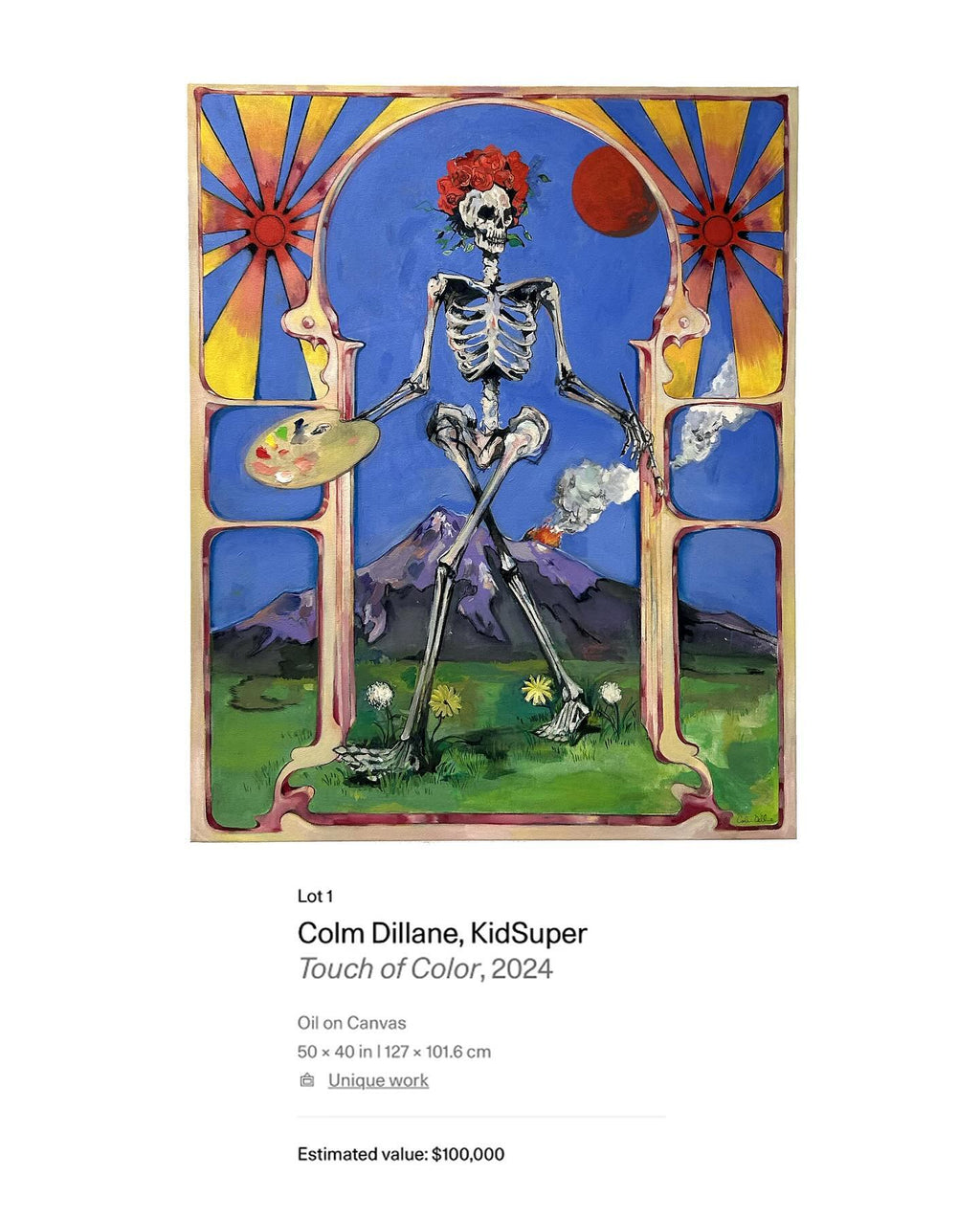 [MULTICOLOR] DEAD & COMPANY X KIDSUPER PAINTING
