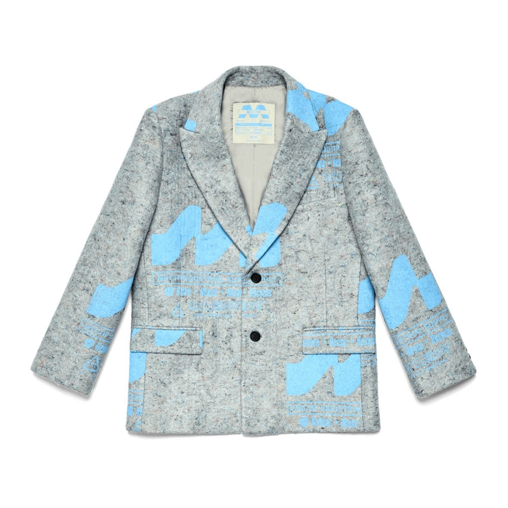 [Grey-Blue] MSCHF X KIDSUPER x UHAUL SUIT TOP