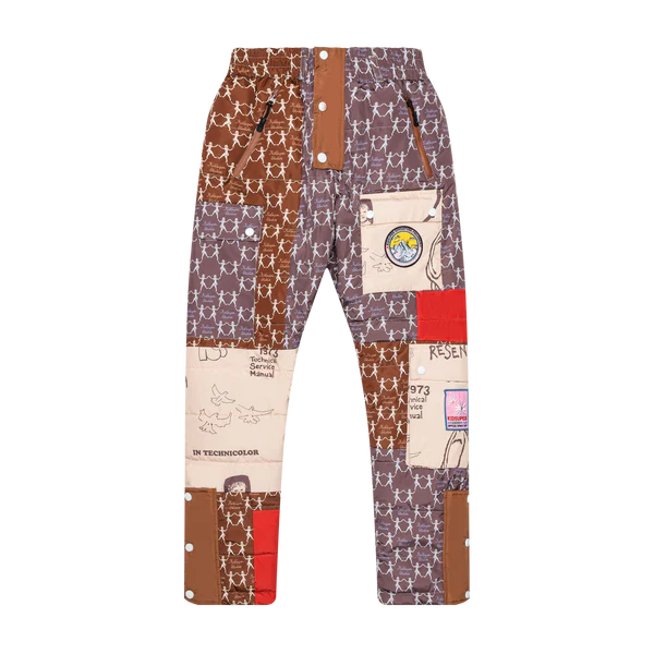 [Multicolor-RED POCKET] ADVENTURER SKI/SPACE SUIT BOTTOM
