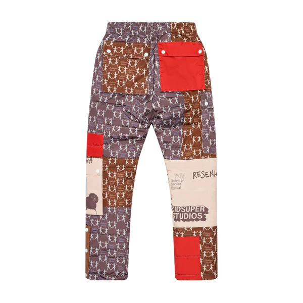 [Multicolor-RED POCKET] ADVENTURER SKI/SPACE SUIT BOTTOM