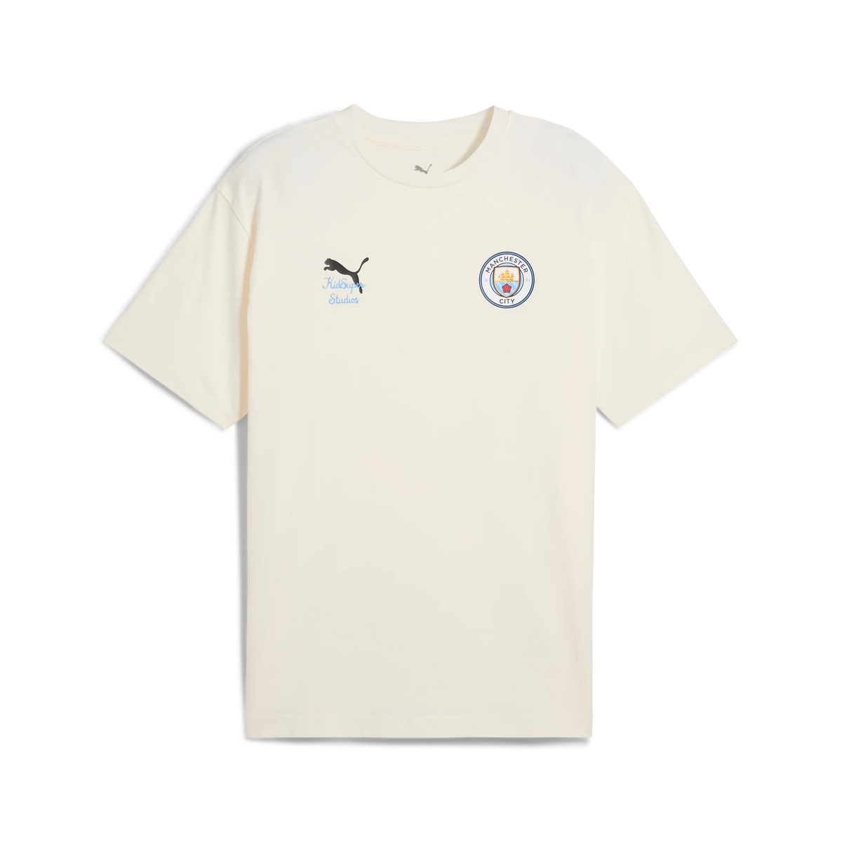 [White/Warm] PUMA x KIDSUPER Man City FC TEE