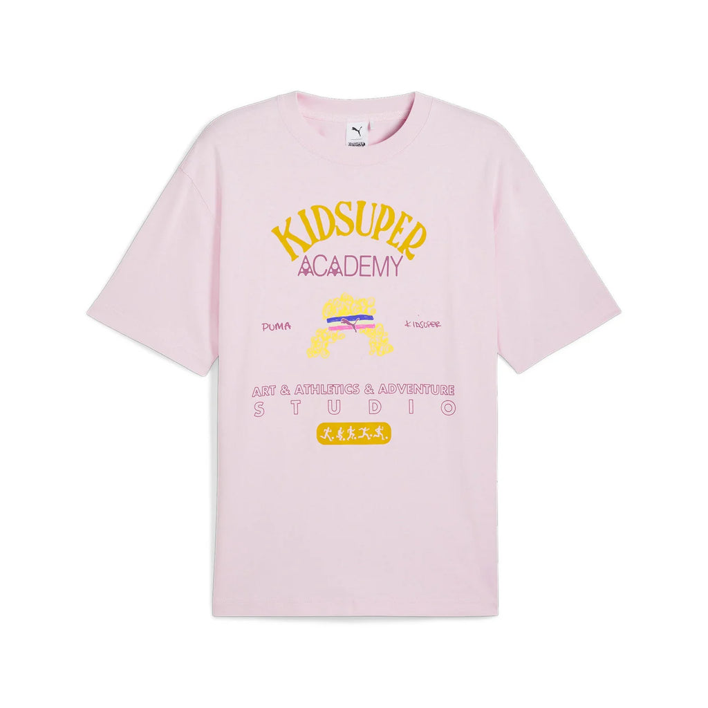 [PINK-PEARL PINK] Puma x KidSuper Academy Graphic Tee