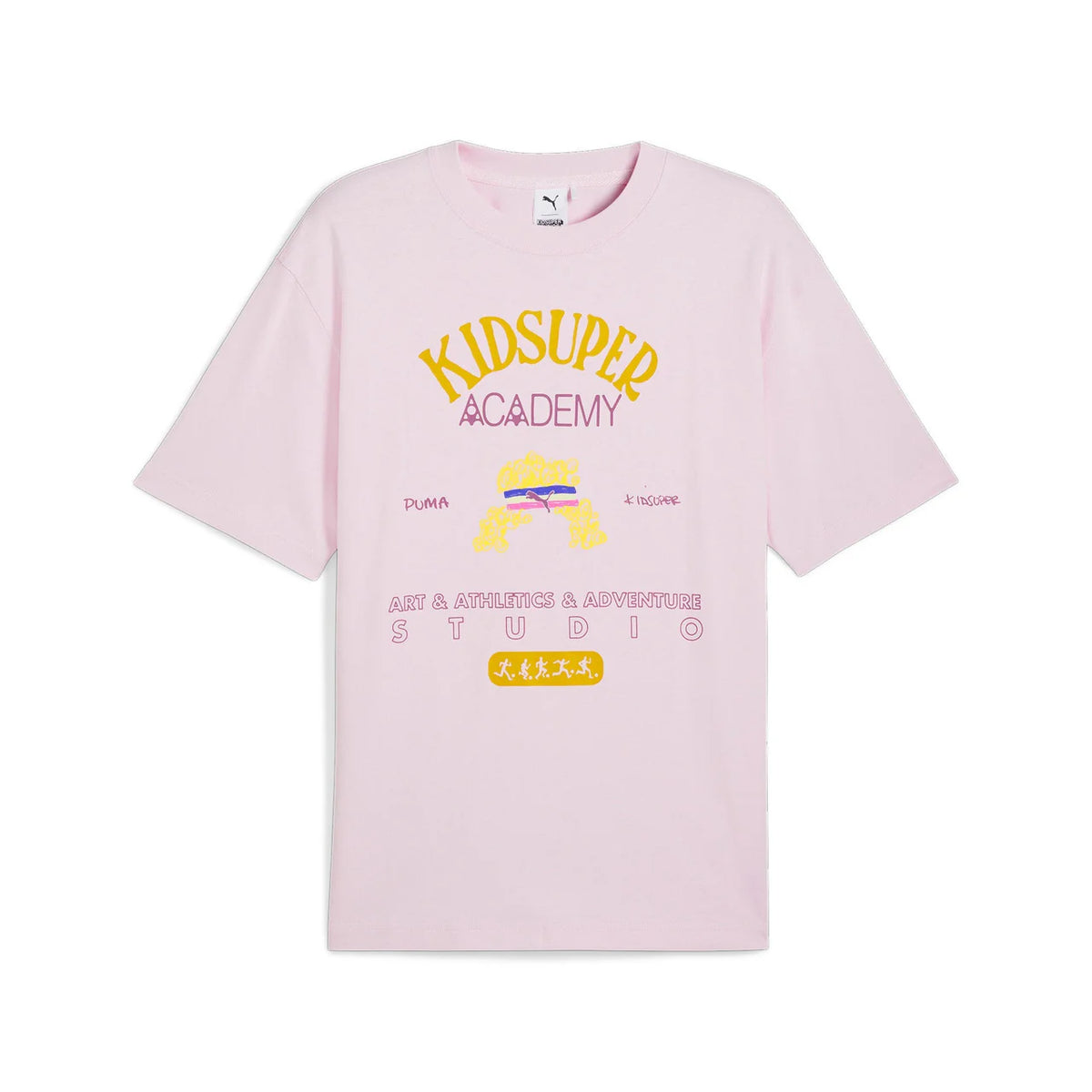 [PINK-PEARL PINK] Puma x KidSuper Academy Graphic Tee