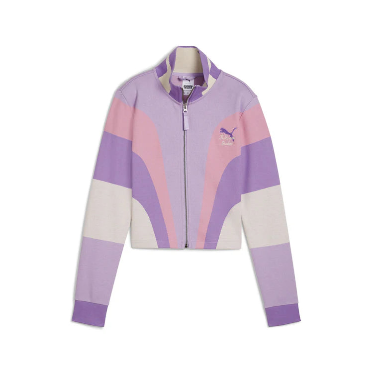 [PURPLE/VIVID VIOLET] Puma x KidSuper Cropped Women's Jacket