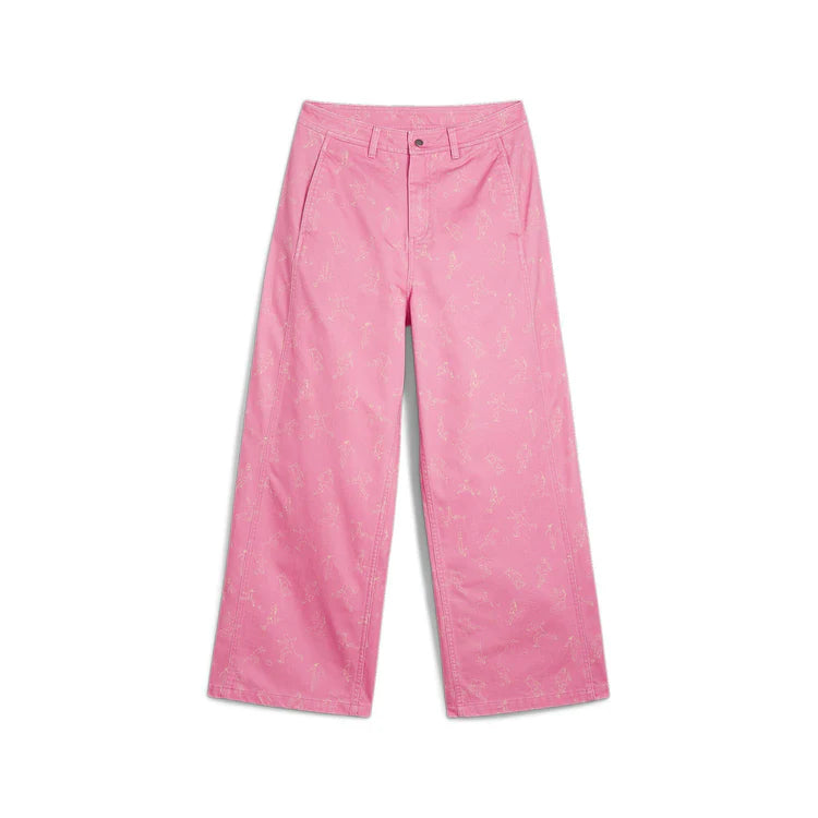 [Pink/Vivid Violet] Puma x KidSuper Women's Doodle Pant