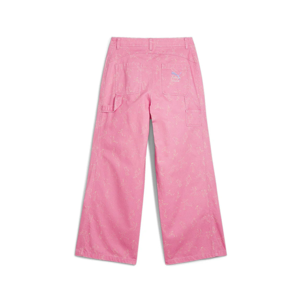 [Pink/Vivid Violet] Puma x KidSuper Women's Doodle Pant