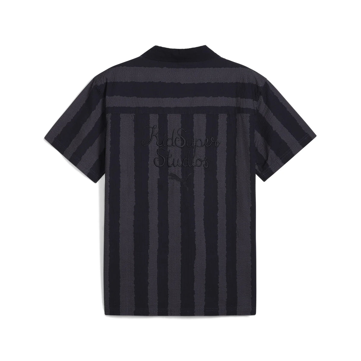 [BLACK/Navy] PUMA X KIDSUPER FACE SEERSUCKER SHIRT