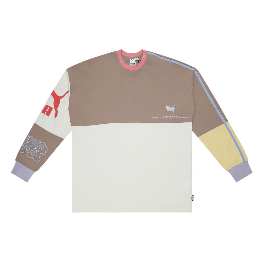 [CREAMY WHITE] PUMA X KIDSUPER LS Long Sleeve TEE