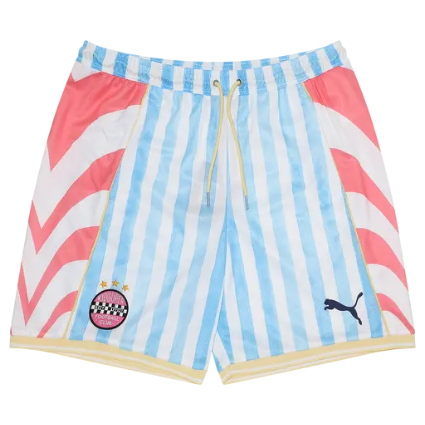[Blue-Multi] Puma x KidSuper Studios FC Shorts