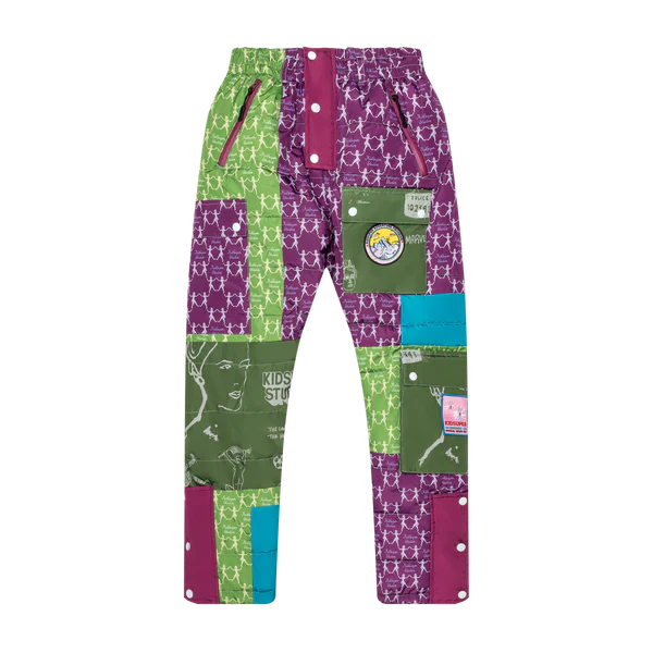 [MultiColor-Bright Blue Pocket] ADVENTURER SKI / SPACE SUIT BOTTOM