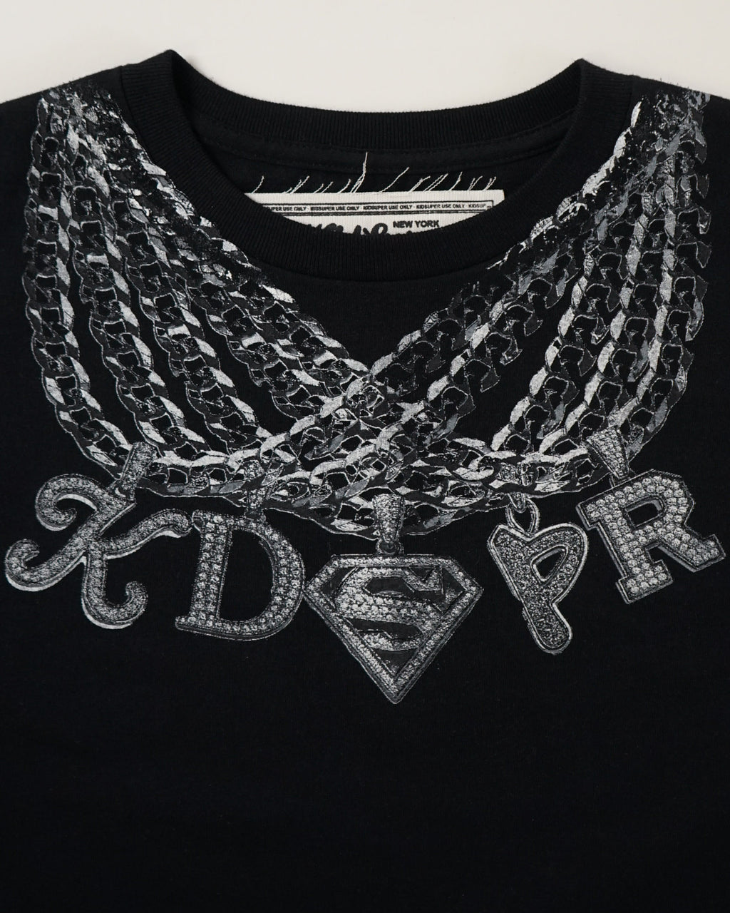 [BLACK] Richard Kauli x Kidsuper Chain Tee