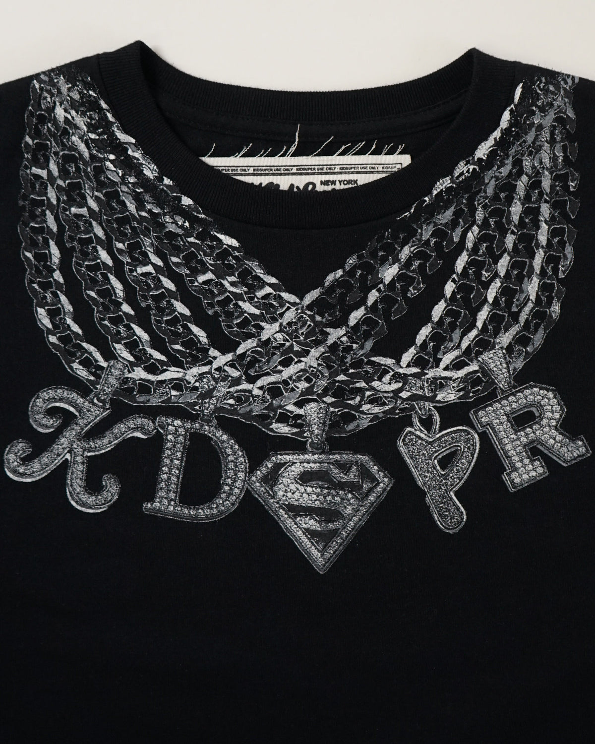 [BLACK] Richard Kauli x Kidsuper Chain Tee
