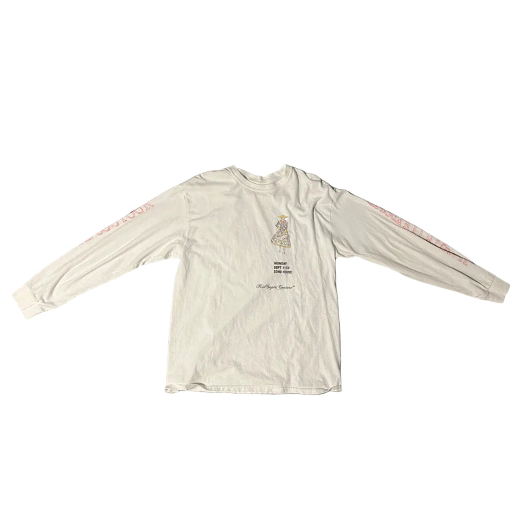 [WHITE] COUTURE F-17 READY TO NEVER WEAR LONG SLEEVE TEE