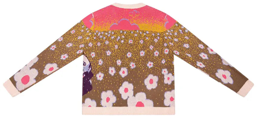 [Multicolor] Rhymezlikedimez x KidSuper Knit Cardigan