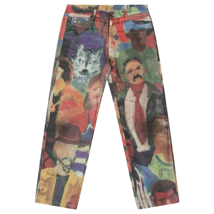 [Multicolor] There Really Is A Wolf Trousers
