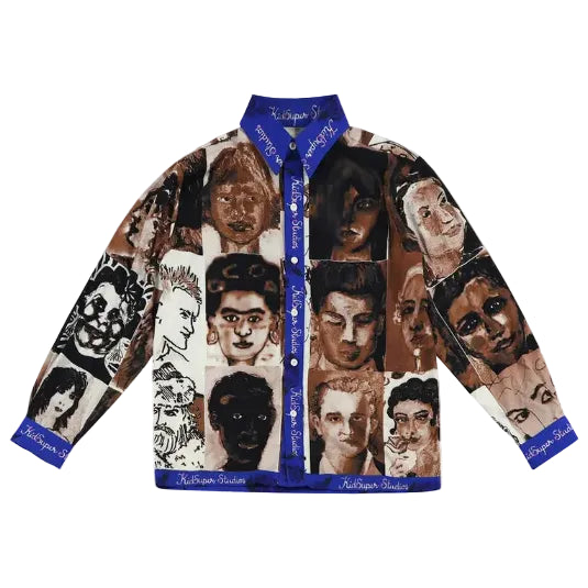 [MULTICOLOR] Faces Button Down SHIRT