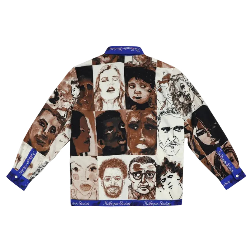 [MULTICOLOR] Faces Button Down SHIRT