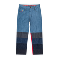 [BLUE-Denim] I CLIMBED THE FIRE ESCAPE Denim JEANS