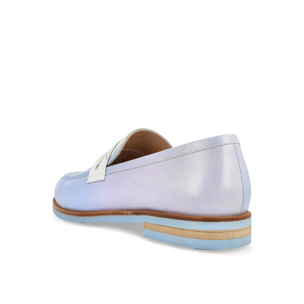 [Blue/Baby Blue] Painted Doves Loafer