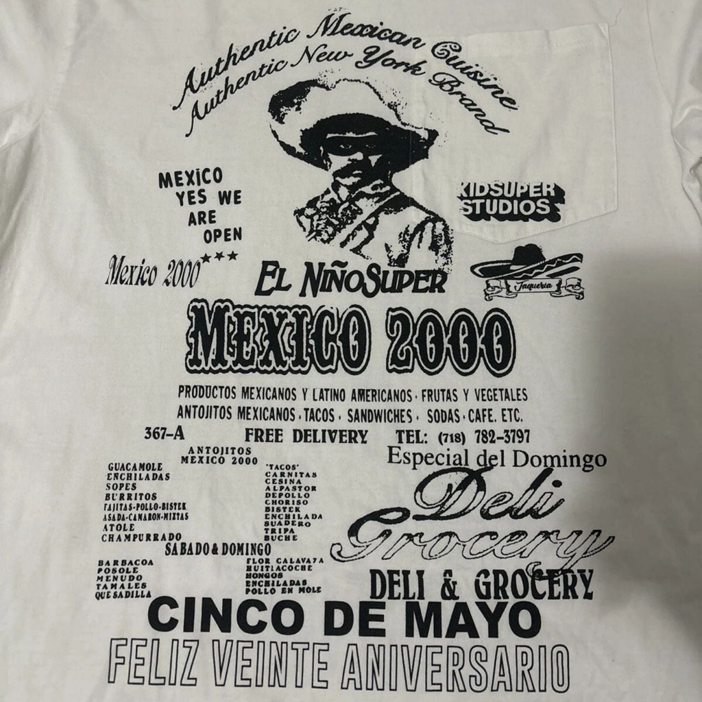 [WHITE] Mexico 2000 Tee