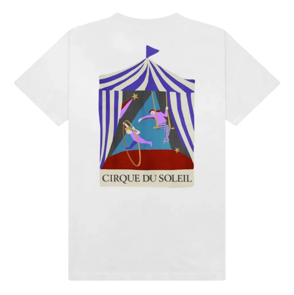 [WHITE] Cirque Du Soleil Flag Tee
