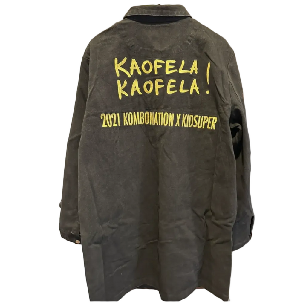 [BLACK] Kombonation x KidSuper Denim Coat