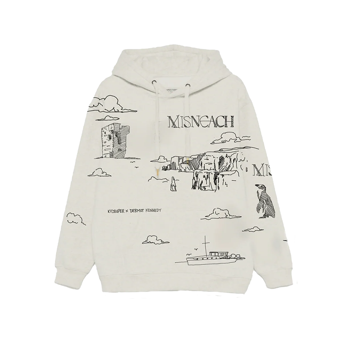 [GREY] MISNEACH x KIDSUPER COLLAB HOODIE