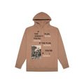 [BROWN] IF THE PLAN DOESN'T WORK YOU'RE INSANE, IF THE PLAN WORKS YOU'RE A GENIUS HOODIE