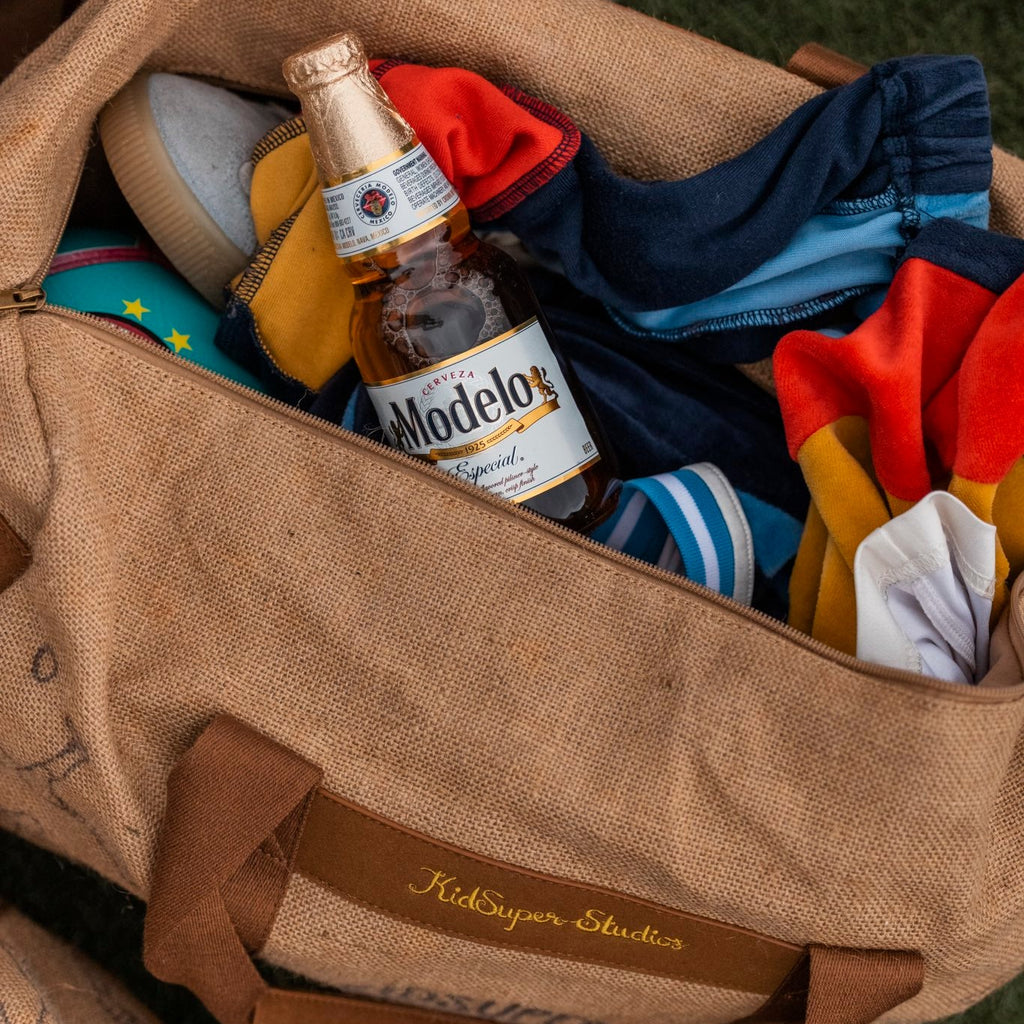[Brown] Modelo x KidSuper Duffle/Gym Bag
