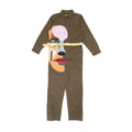 [OLIVE GREEN] Studio Jumpsuit with Face