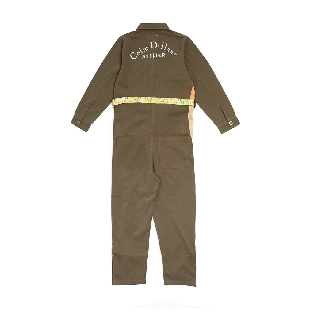 [OLIVE GREEN] Studio Jumpsuit with Face
