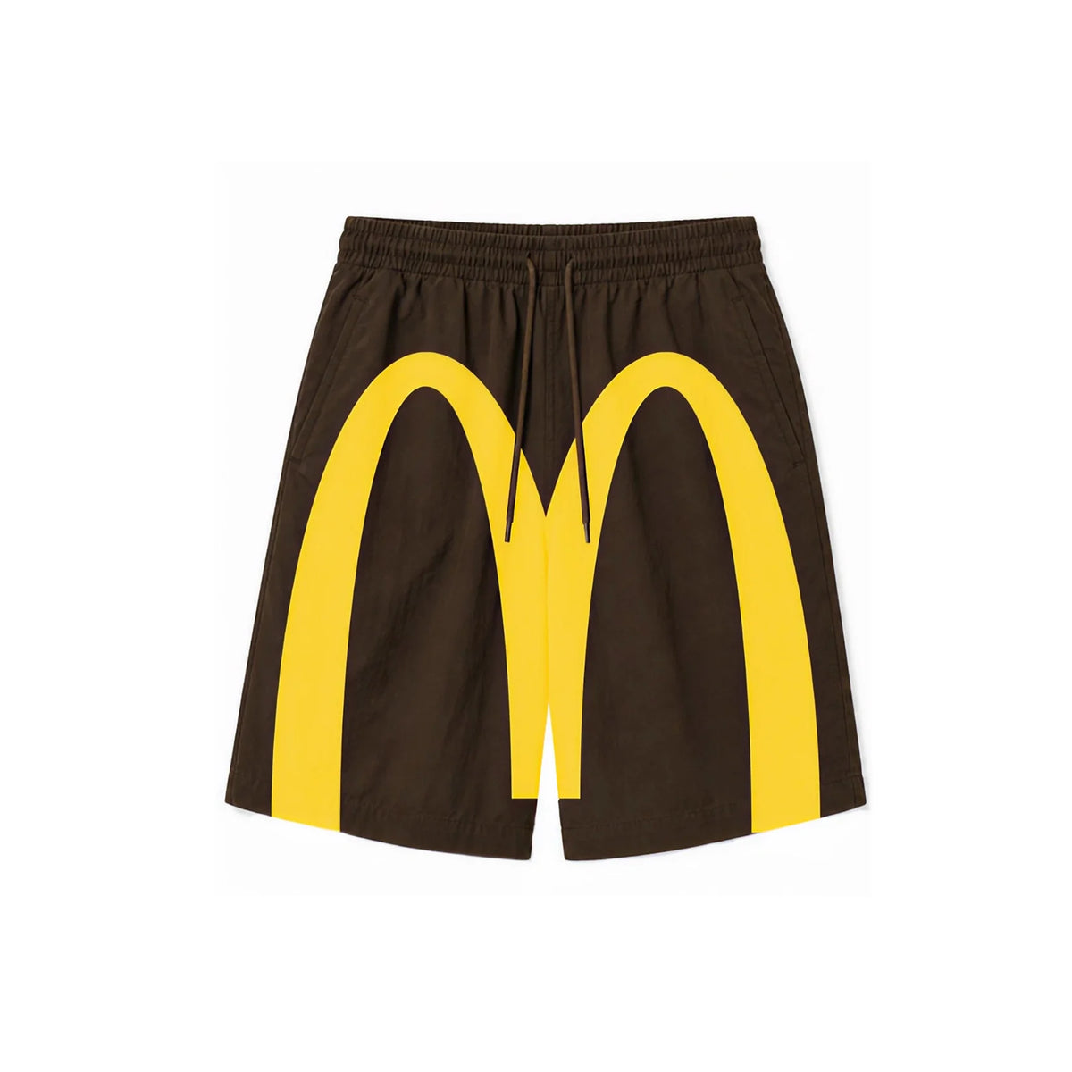 [Brown-Golden]  KidSuper X McDonald's Track Short