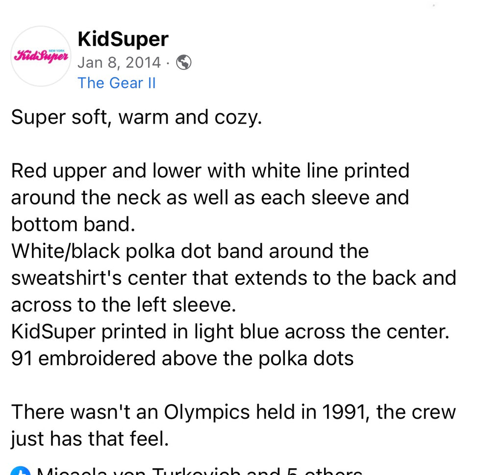 [RED] 1991 SWEATER