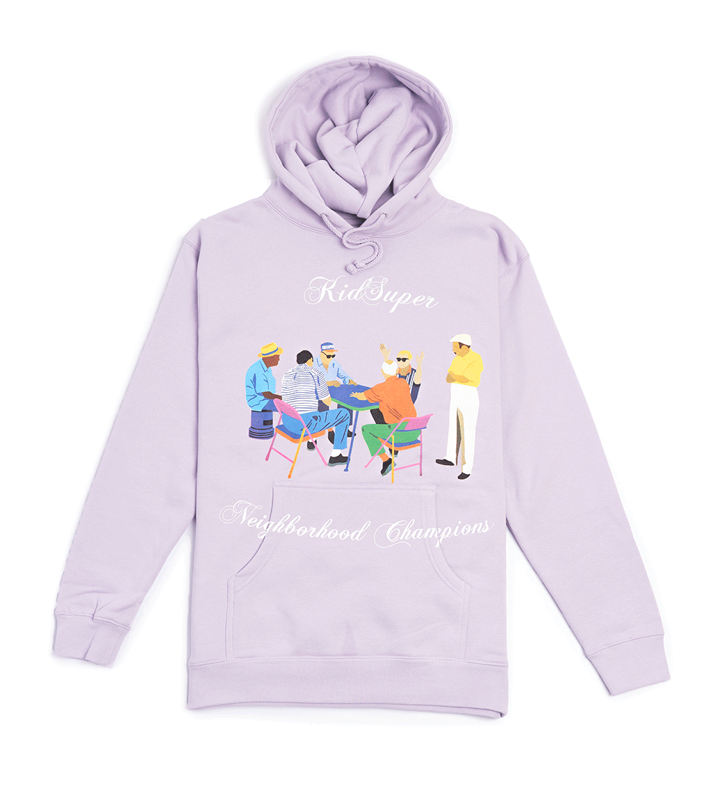 [Purple-Lavender] Neighborhood Champions Hoodie