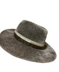 [CHARCOAL GREY] THE NEW YORK FEDORA