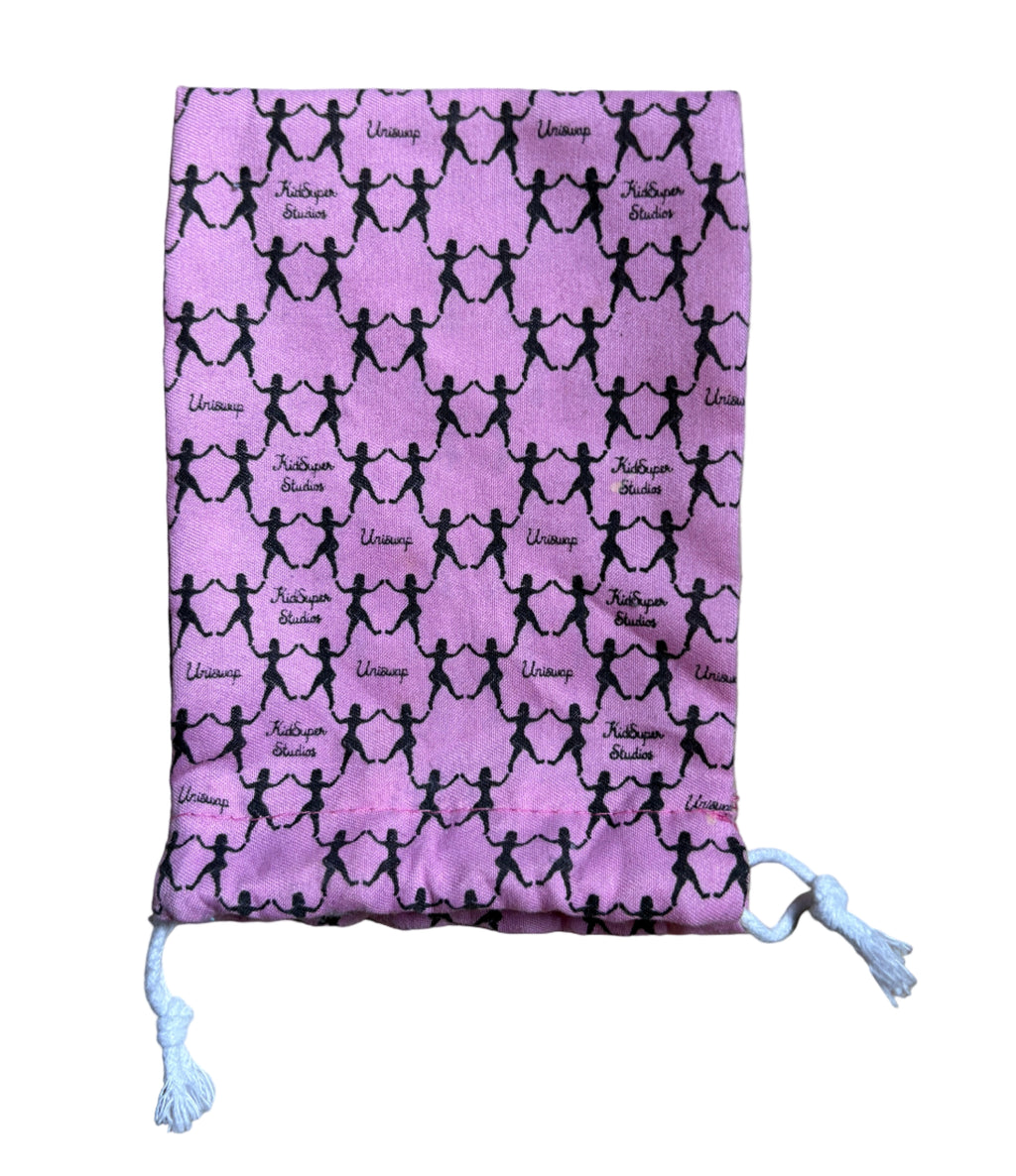 [PINK-BLACK] DANCING LADIES POUCH