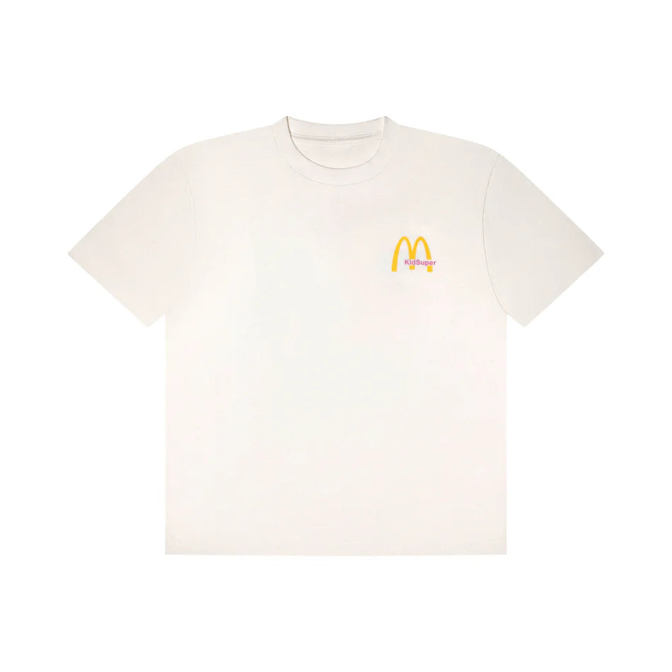 [Cream] KidSuper X McDonald's Tray Tee