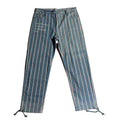 [Blue-Denim] Pinstripe Denim Jeans (no front painted pocket)