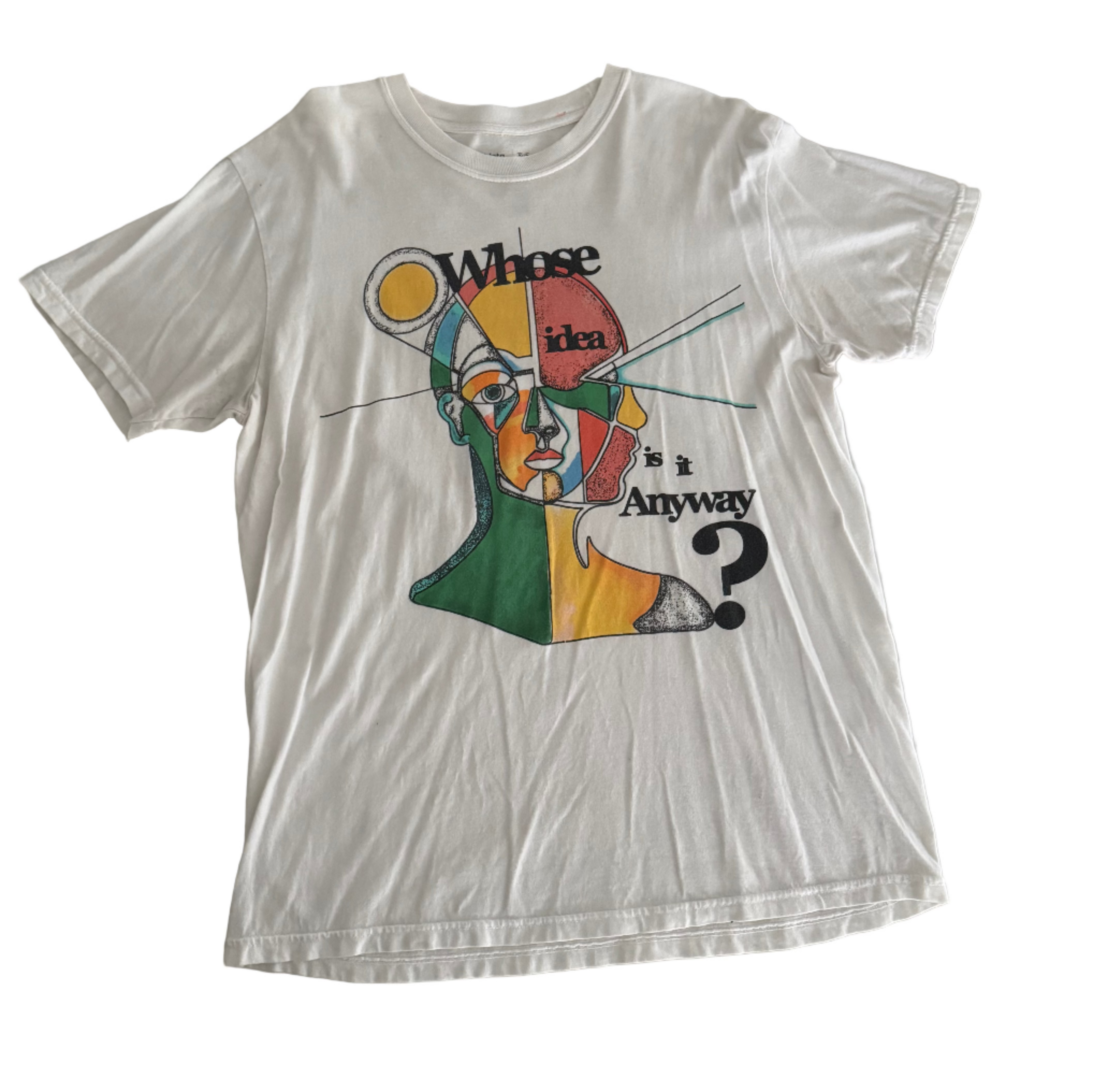[WHITE] SS24 WHOSE IDEA IS IT ANYWAYS OFFICIAL PARIS FASHION WEEK TEE