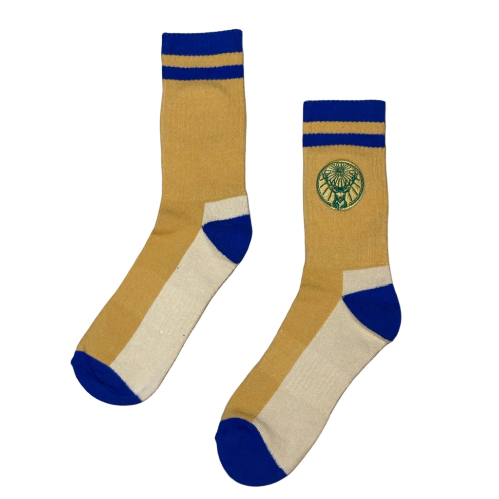 [Yellow/Blue] KSFC Team Socks