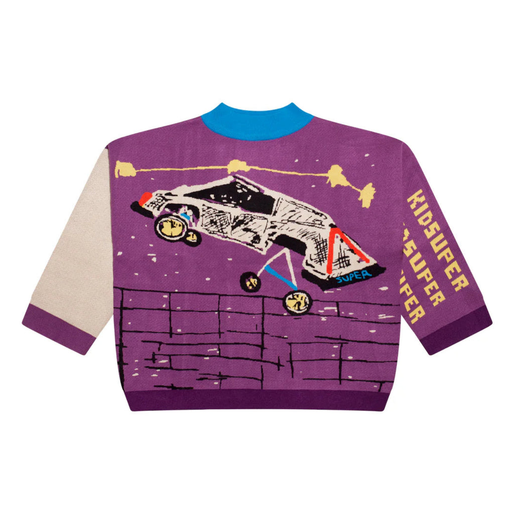 [MULTICOLOR] Action Bronson x KidSuper Car Sweater