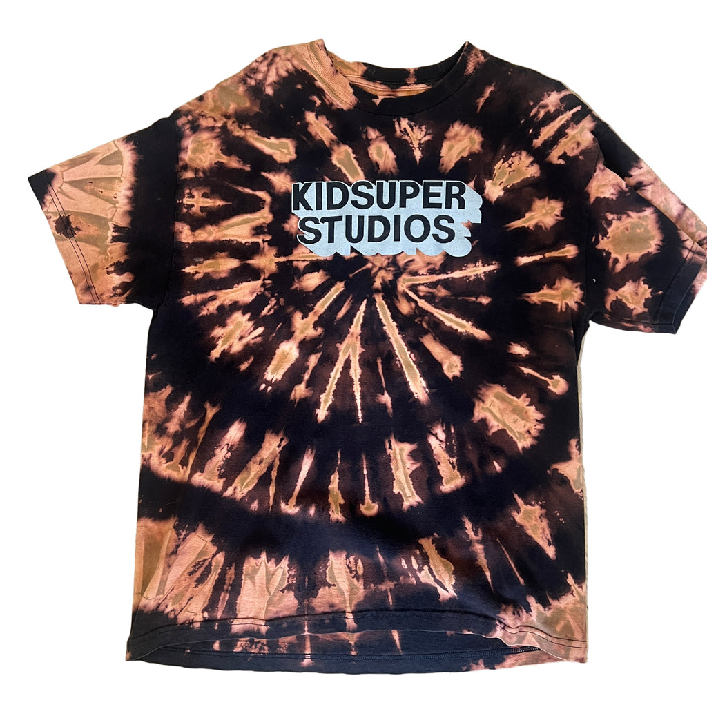 [BLACK-TIE DYE ORANGE] LOS ANGELES COMING SOON LOGO TEE